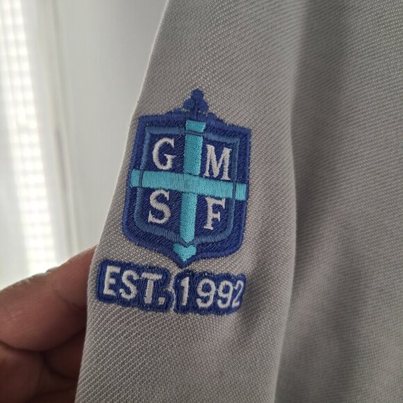 Dunning Golf 1/4 Zip Performance Pullover Sweatshirt  Men's Size Large‎ Gray - Picture 5 of 5